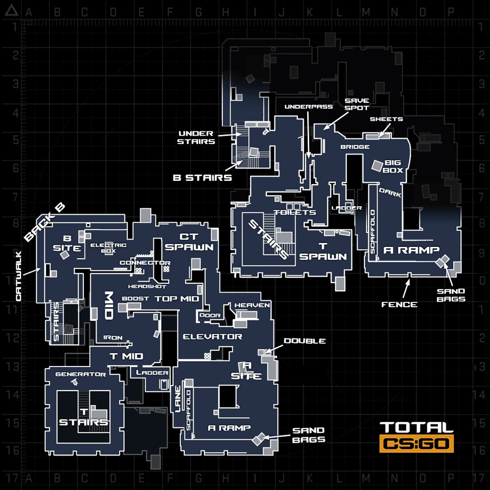 Все позиции на всех картах кс 2. Вертиго карта КС. Vertigo CS позиции. Карта Vertigo CS go. Вертиго карта КС го обозначения.