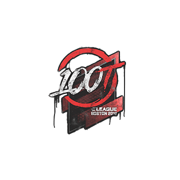 Sealed Graffiti | 100 Thieves | Boston 2018