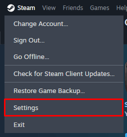 Talk guide Settings button