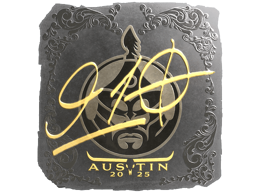 Foil Sticker - 910 (Foil) | Austin 2025