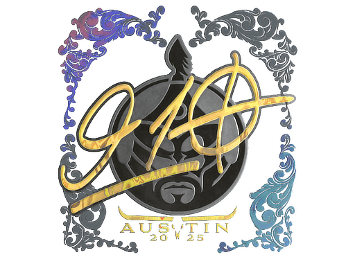 Holo Sticker - 910 (Holo) | Austin 2025