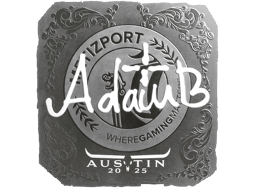 Foil Sticker - adamb (Foil) | Austin 2025