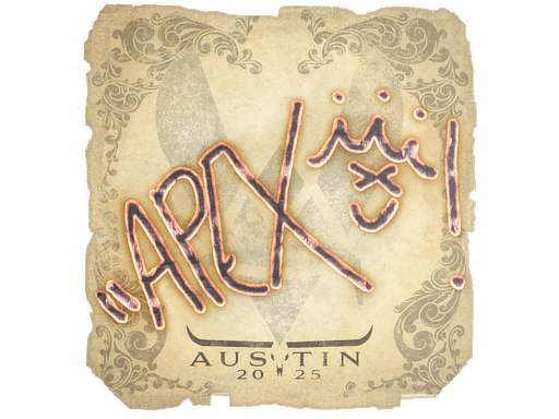 Sticker - apEX | Austin 2025