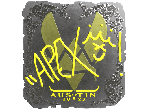 Foil Sticker - apEX (Foil) | Austin 2025