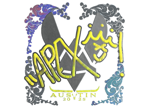 Holo Sticker - apEX (Holo) | Austin 2025