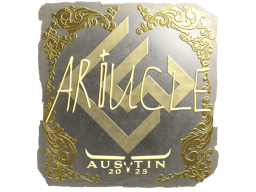 Gold Sticker - Ariucle (Gold) | Austin 2025