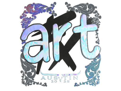 Holo Sticker - arT (Holo) | Austin 2025
