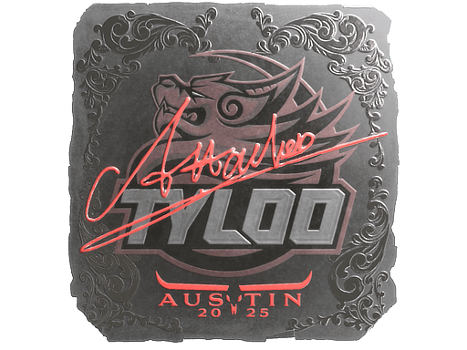 Foil Sticker - Attacker (Foil) | Austin 2025