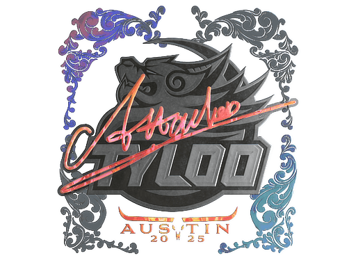 Holo Sticker - Attacker (Holo) | Austin 2025