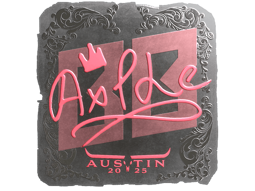 Foil Sticker - Ax1Le (Foil) | Austin 2025