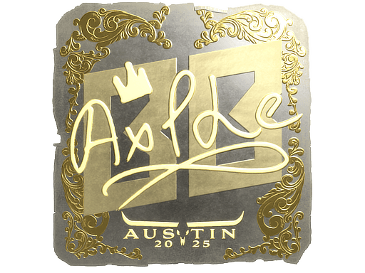 Gold Sticker - Ax1Le (Gold) | Austin 2025