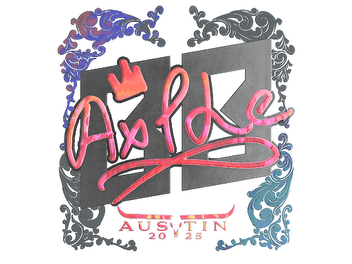 Holo Sticker - Ax1Le (Holo) | Austin 2025
