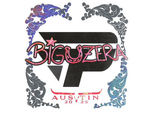 Holo Sticker - biguzera (Holo) | Austin 2025