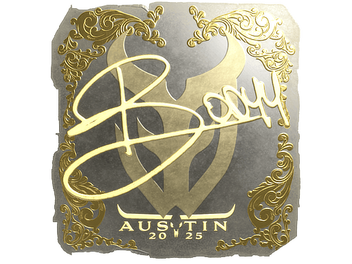 Gold Sticker - bodyy (Gold) | Austin 2025