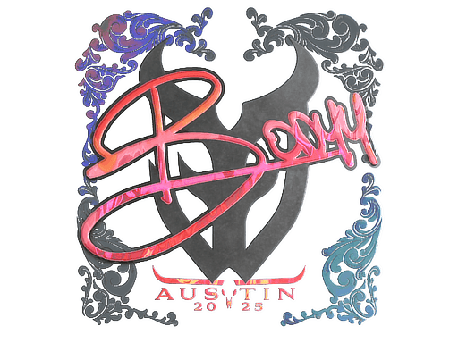 Holo Sticker - bodyy (Holo) | Austin 2025