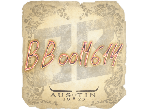 Sticker - Boombl4 | Austin 2025