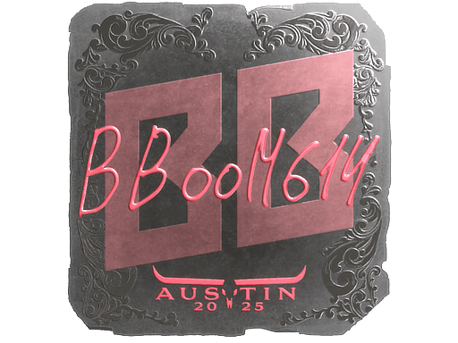 Foil Sticker - Boombl4 (Foil) | Austin 2025