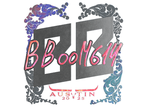 Holo Sticker - Boombl4 (Holo) | Austin 2025