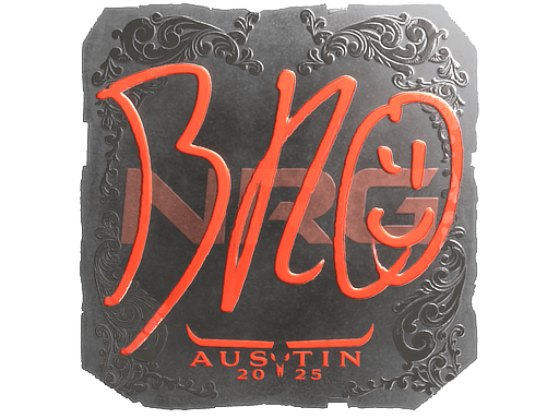 Foil Sticker - br0 (Foil) | Austin 2025