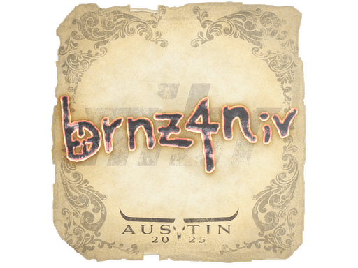 Sticker - brnz4n | Austin 2025