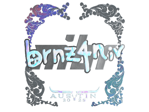 Holo Sticker - brnz4n (Holo) | Austin 2025