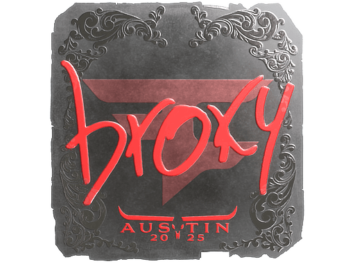 Foil Sticker - broky (Foil) | Austin 2025