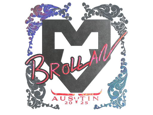 Holo Sticker - Brollan (Holo) | Austin 2025