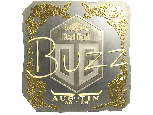 Gold Sticker - Buzz (Gold) | Austin 2025