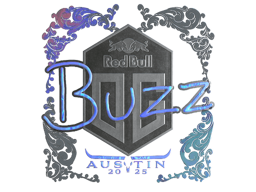Holo Sticker - Buzz (Holo) | Austin 2025