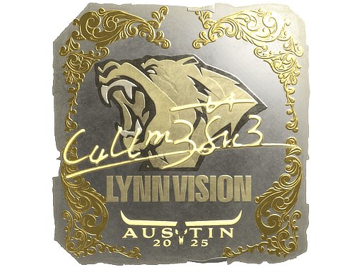 Gold Sticker - C4LLM3SU3 (Gold) | Austin 2025