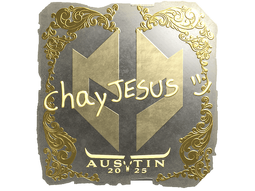 Gold Sticker - chayJESUS (Gold) | Austin 2025
