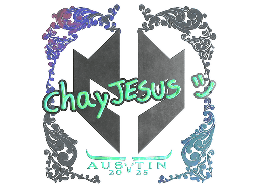 Holo Sticker - chayJESUS (Holo) | Austin 2025