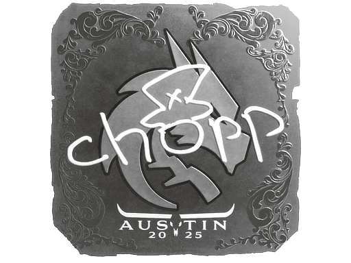 Foil Sticker - chopper (Foil) | Austin 2025