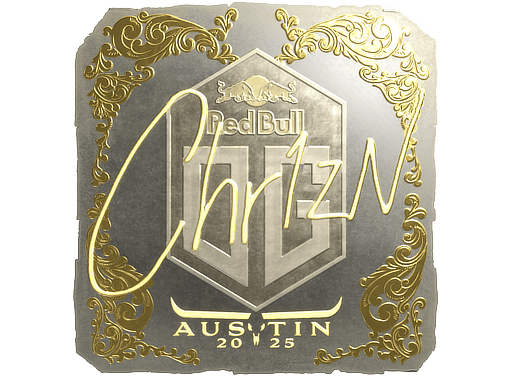 Gold Sticker - Chr1zN (Gold) | Austin 2025