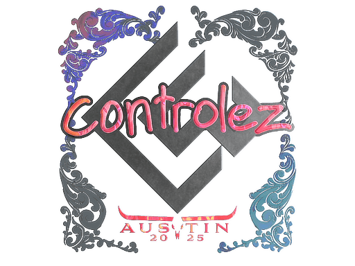 Holo Sticker - controlez (Holo) | Austin 2025