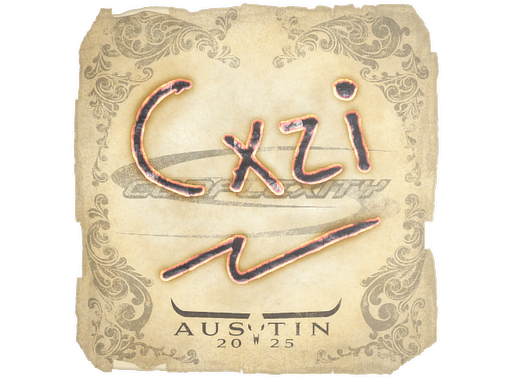 Sticker - Cxzi | Austin 2025