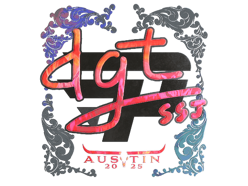 Holo Sticker - dgt (Holo) | Austin 2025