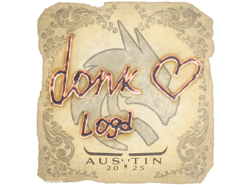 Sticker - donk | Austin 2025