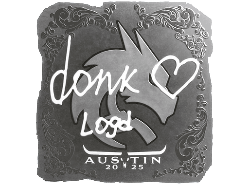 Foil Sticker - donk (Foil) | Austin 2025