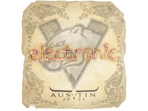 Sticker - electronic | Austin 2025