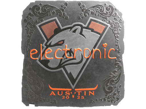 Foil Sticker - electronic (Foil) | Austin 2025