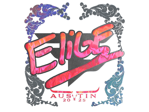 Holo Sticker - EliGE (Holo) | Austin 2025