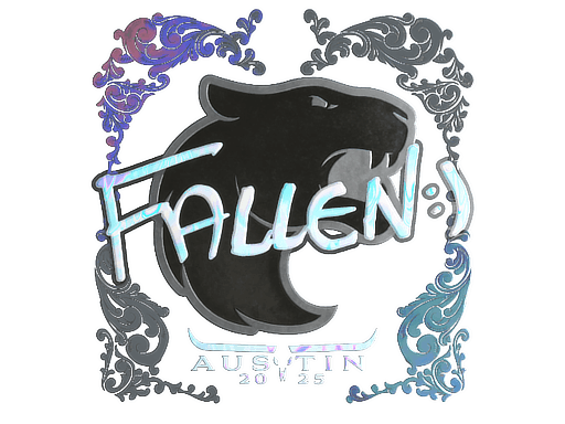 Holo Sticker - FalleN (Holo) | Austin 2025