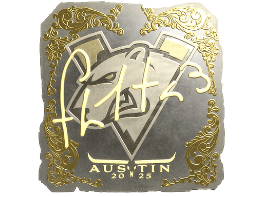 Gold Sticker - FL1T (Gold) | Austin 2025