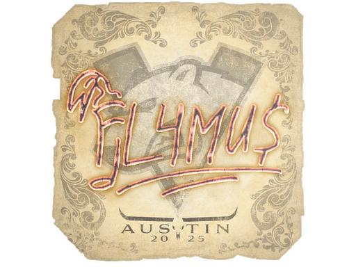 Sticker - FL4MUS | Austin 2025