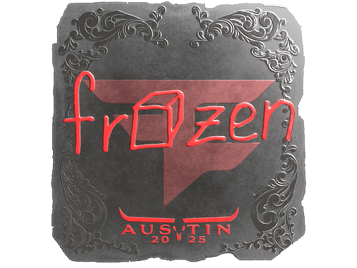 Foil Sticker - frozen (Foil) | Austin 2025
