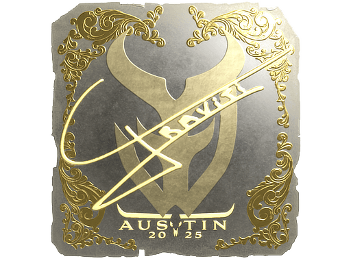Gold Sticker - Graviti (Gold) | Austin 2025