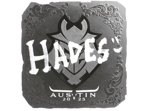 Foil Sticker - hades (Foil) | Austin 2025