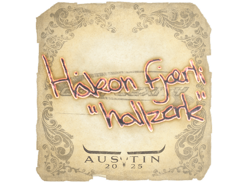 Sticker - hallzerk | Austin 2025