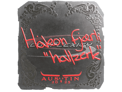 Foil Sticker - hallzerk (Foil) | Austin 2025